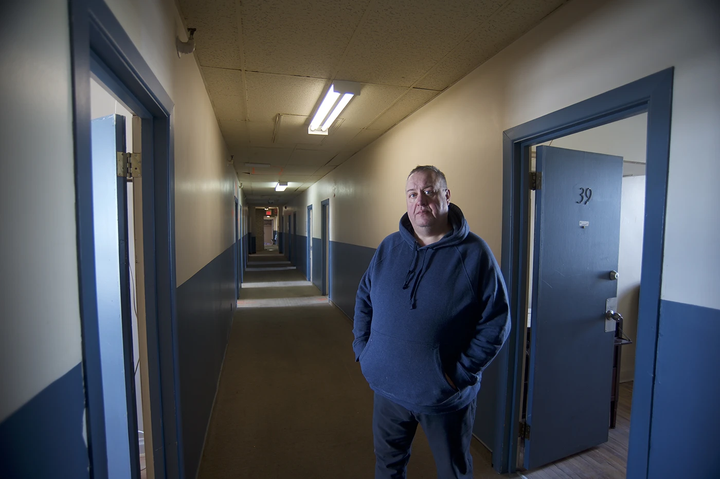 Big Dan dans le corridor - Vie de Château