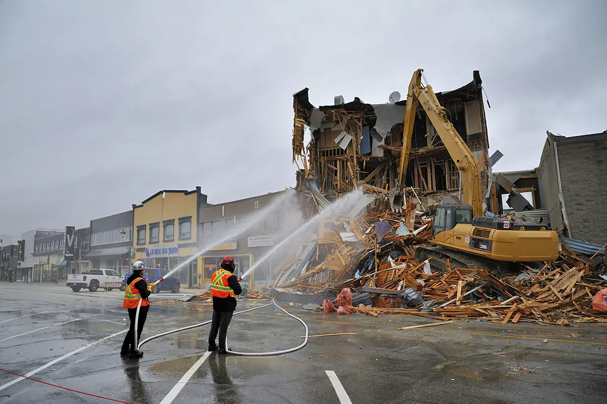 Demolition bâtiment - Vie de Château