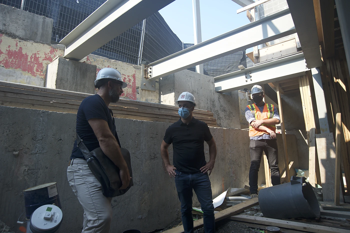 Chantier fondation - Vie de Château