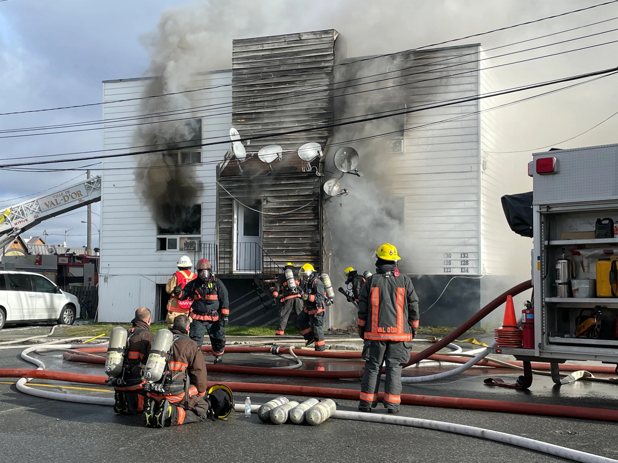 Incendie Château Inn - Vie de Château