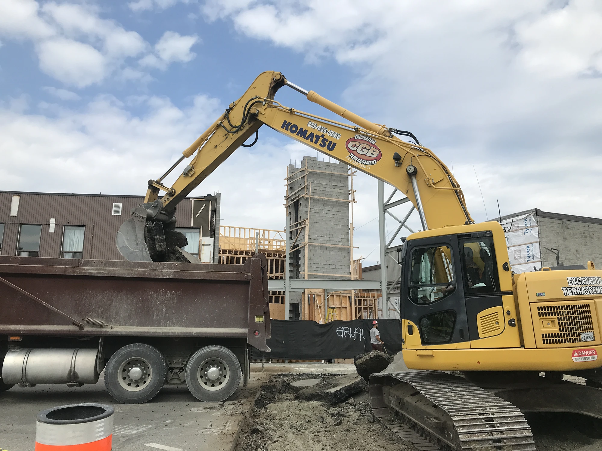 Construction chantier - Vie de Château